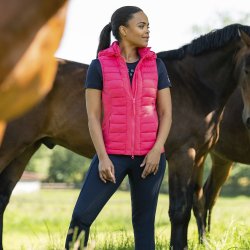 Pikeur Hybrid Vest The Core Raspberry Pink