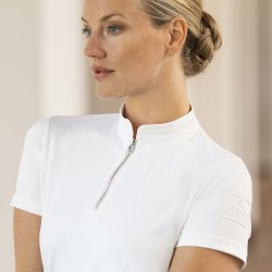 Pikeur Funktion Zip T-Shirt Pearl Gray