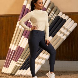 Pikeur Linnett Tights H�jtaljet Navy