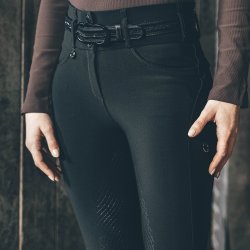 Pikeur Cantira Matrix GripTec Fuldgrip Ridebukser Sort
