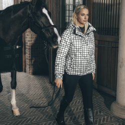 Pikeur AW26/27 Quiltdiamond Vinterjakke Soft Cream