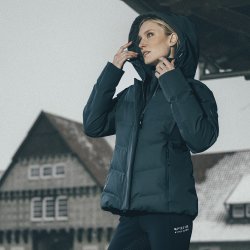 Pikeur AW26/27 Quilted Vandt�t Vinterjakke Sort