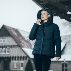 Pikeur AW26/27 Quilted Vandt�t Vinterjakke Sort