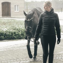 Pikeur AW26/27 Quilted Flexjakke Sort