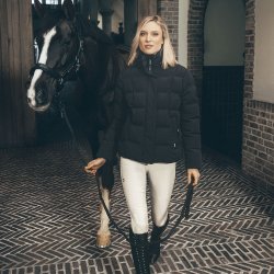 Pikeur AW26/27 Athleisure Quilted Vinterjakke Chocolate Brown