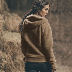Pikeur AW26/27 Teddyfleece Jakke Toffee Beige