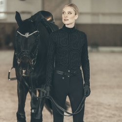 Pikeur AW26/27 Zip Print Lang�rmet Sort