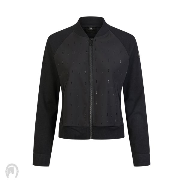 Pikeur Selection Knit Hybrid Bluse Sort