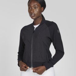 Pikeur Selection Knit Hybrid Bluse Sort