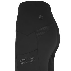 Pikeur Ridebukser Yella SD Shape Dynamic m. Fuld Balance Grip Sort