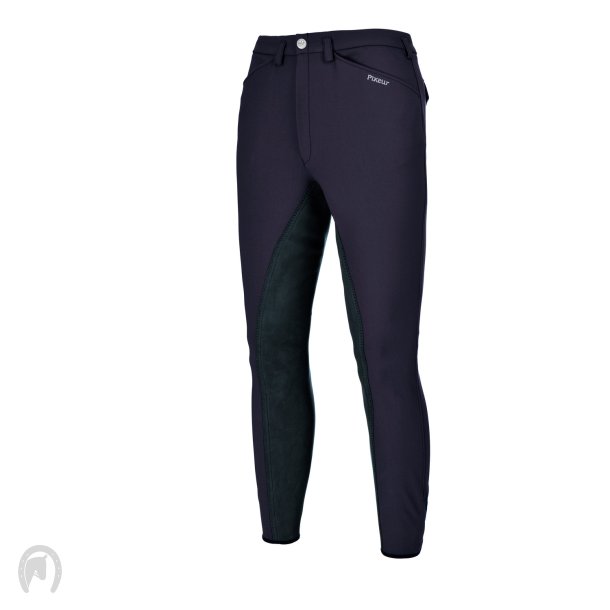 Pikeur Rossini Softshell Vinter Herre Ridebukser Fuldskind M�rkebl�