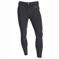 Pikeur Rossini Softshell Vinter Herre Ridebukser Fuldgrip Dark Shadow