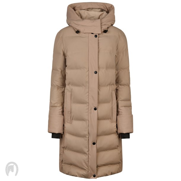 Pikeur AW26/27 Flexquilt Vandt�t Vinterjakke Mocha Cream