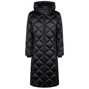 Pikeur AW26/27 Quiltdiamond Lang Vinterjakke Sort