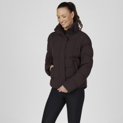 Pikeur AW26/27 Athleisure Quilted Vinterjakke Chocolate Brown