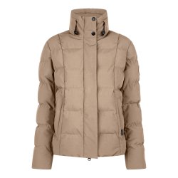 Pikeur AW26/27 Athleisure Quilted Vinterjakke Mocha Cream