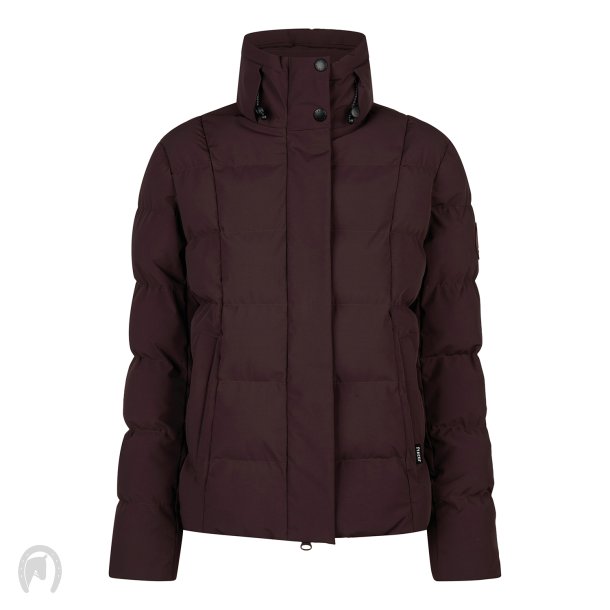 Pikeur AW26/27 Athleisure Quilted Vinterjakke Chocolate Brown