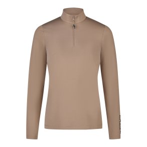Pikeur AW26/27 Function Zip Shirt Mocha Cream
