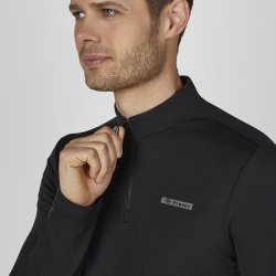 Pikeur AW26/27 Athleisure Zip Lang�rmet Tr�je Herre Sort