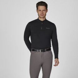 Pikeur AW26/27 Athleisure Zip Lang�rmet Tr�je Herre Sort