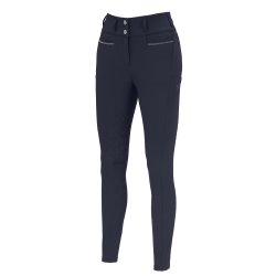 Pikeur Linnett GripTec Fuldgrip Vinterridebukser Nightblue