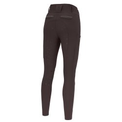 Pikeur Linnett GripTec Fuldgrip Vinterridebukser Chocolate Brown