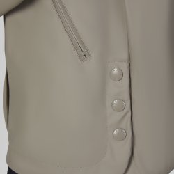Pikeur AW26/27 Rainzip Poncho Mocha Cream