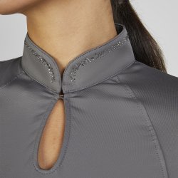 Pikeur Selection Button Shirt Mystic Grey