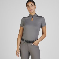 Pikeur Selection Button Shirt Mystic Grey