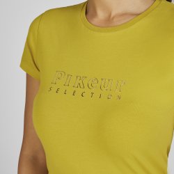 Pikeur Selection Roundneck T-Shirt Golden Olive