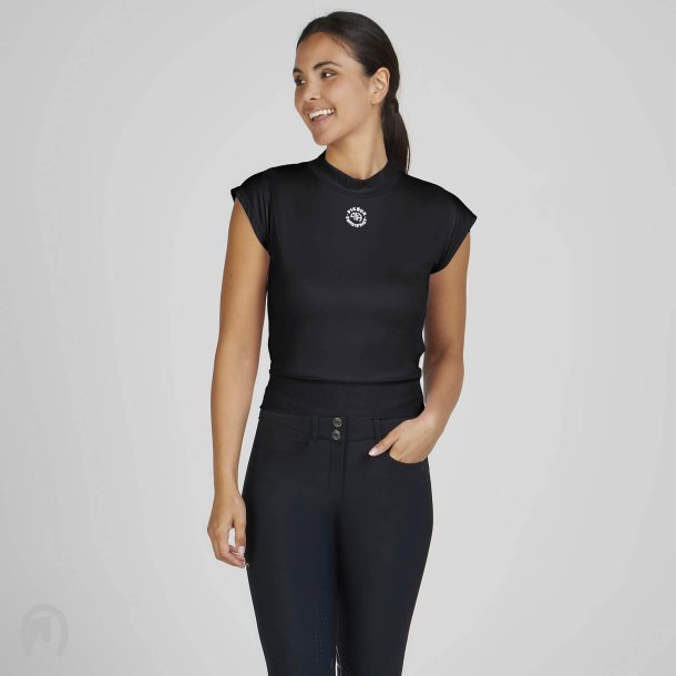 Pikeur Athleisure Cropped Shirt Sort