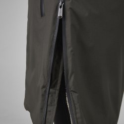 Pikeur Vinter Raincoat m. Teddyfleece Deep Khaki