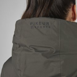 Pikeur Vinter Raincoat m. Teddyfleece Deep Khaki