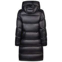 Pikeur Quilted Lang Vinterjakke Sort