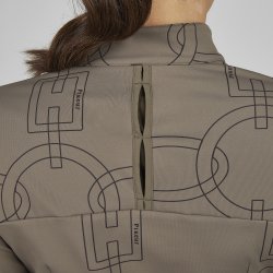 Pikeur Selection Zip Shirt Slate Brown