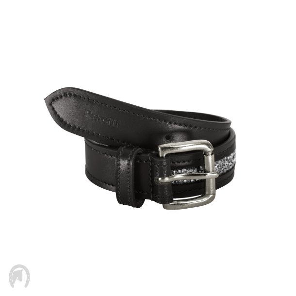 Pikeur Lderblte Brn Sort m/sten