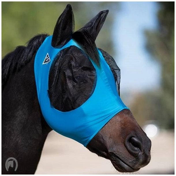 Professionals Choice Comfort Fit Fly Mask - Pacific Blue