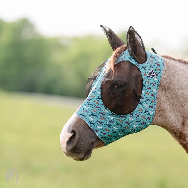 Professionals Choice Comfort Fit Fly Mask - Pony Tracks