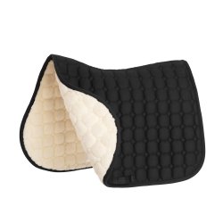 K�llquist Protector Underlag Sort m. Faux Fur