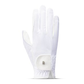 Roeckl Grip Lite Junior Ridehandske Hvid