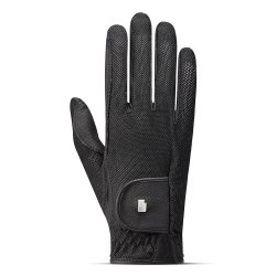Roeckl Grip Lite Junior Ridehandske Sort