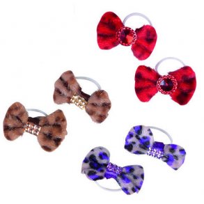 Horse Guard Show Bow Velour (20stk) Lilla