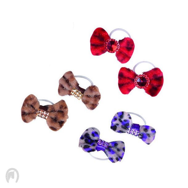 Horse Guard Show Bow Velour (20stk) Lilla