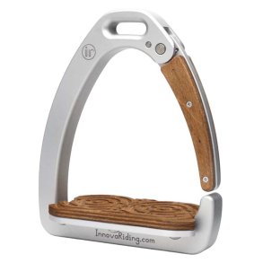 Innova Riding Aria Sikkerhedsbjle Silver/Dark Wood 12cm