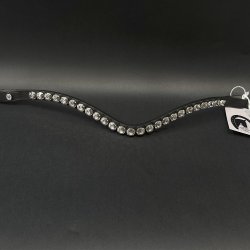 OS Pandebnd Rivoli XL 12mm Silver Shade Sort - Feelgood