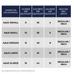Charles Owen Eclipse Rygbeskytter Sort