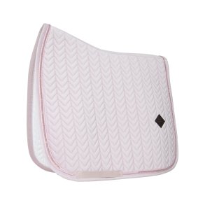 Kentucky Velvet Pearls Dressage Underlag Soft Rose