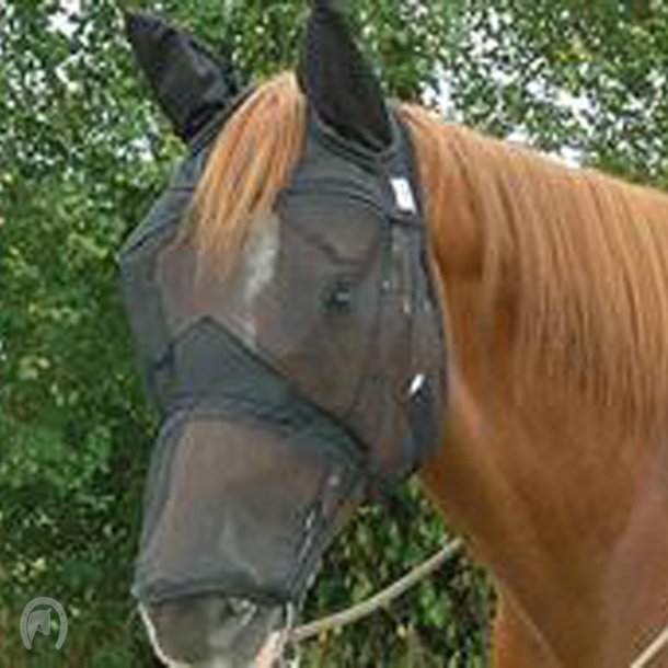 Cashel Fluemaske til ridning m/mule og re