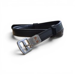 Capone Soft stigremme m. Nylon Sort