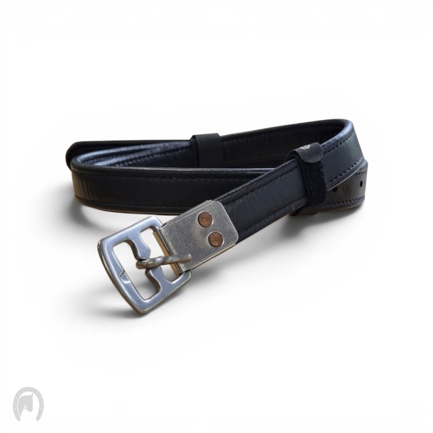 Capone Soft stigremme m. Nylon Sort